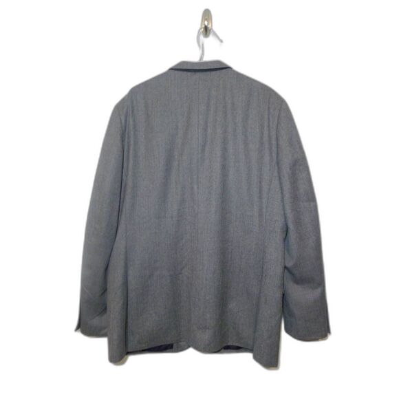 J. Crew Ludlow Vitale Barberis Canonico Flannel Blazer Jacket - Gray 44R - Picture 2 of 5